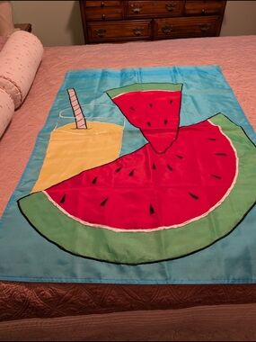Watermelon & Juice Beach Flag